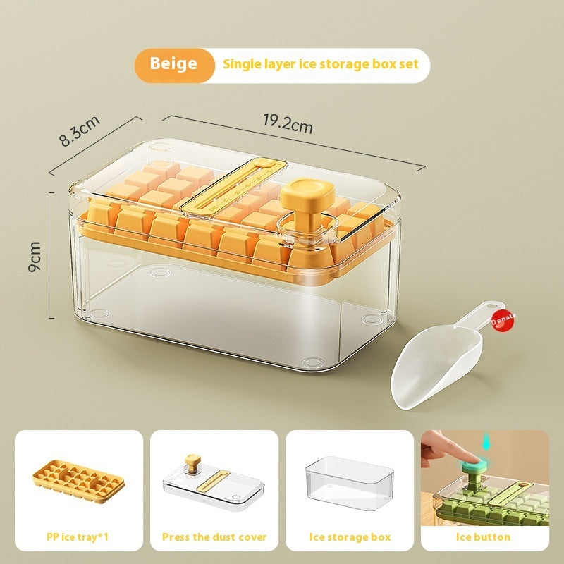 2-in-1 Homemade Ice Cube Maker with Dispenser | 28/56 Grids