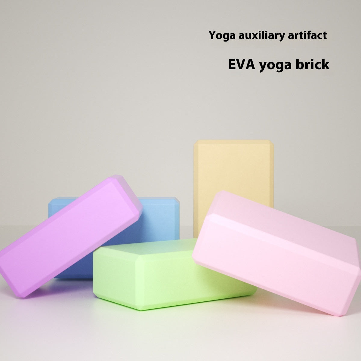 🌸✨ EVA High Density Yoga Block 🧘‍♀️💫 Beginner Yoga Aid | Sporting Goods 🧱🏋️‍♀️