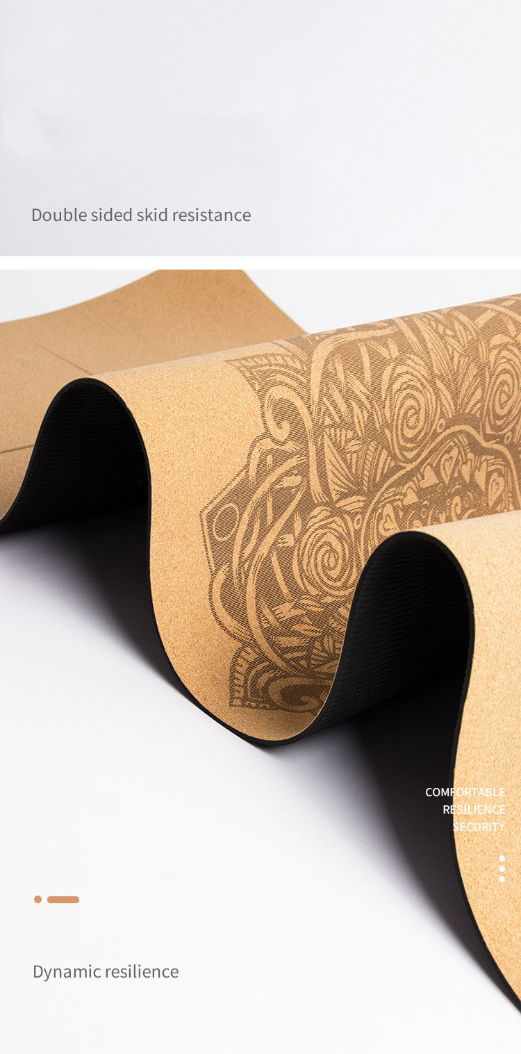 🍃🧘‍♀️ Cork Yoga Mat 🧘‍♂️🍃