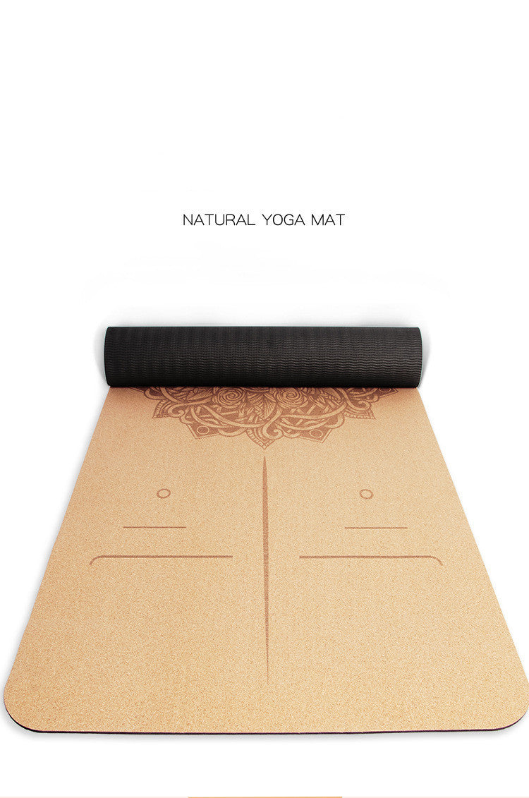 🍃🧘‍♀️ Cork Yoga Mat 🧘‍♂️🍃