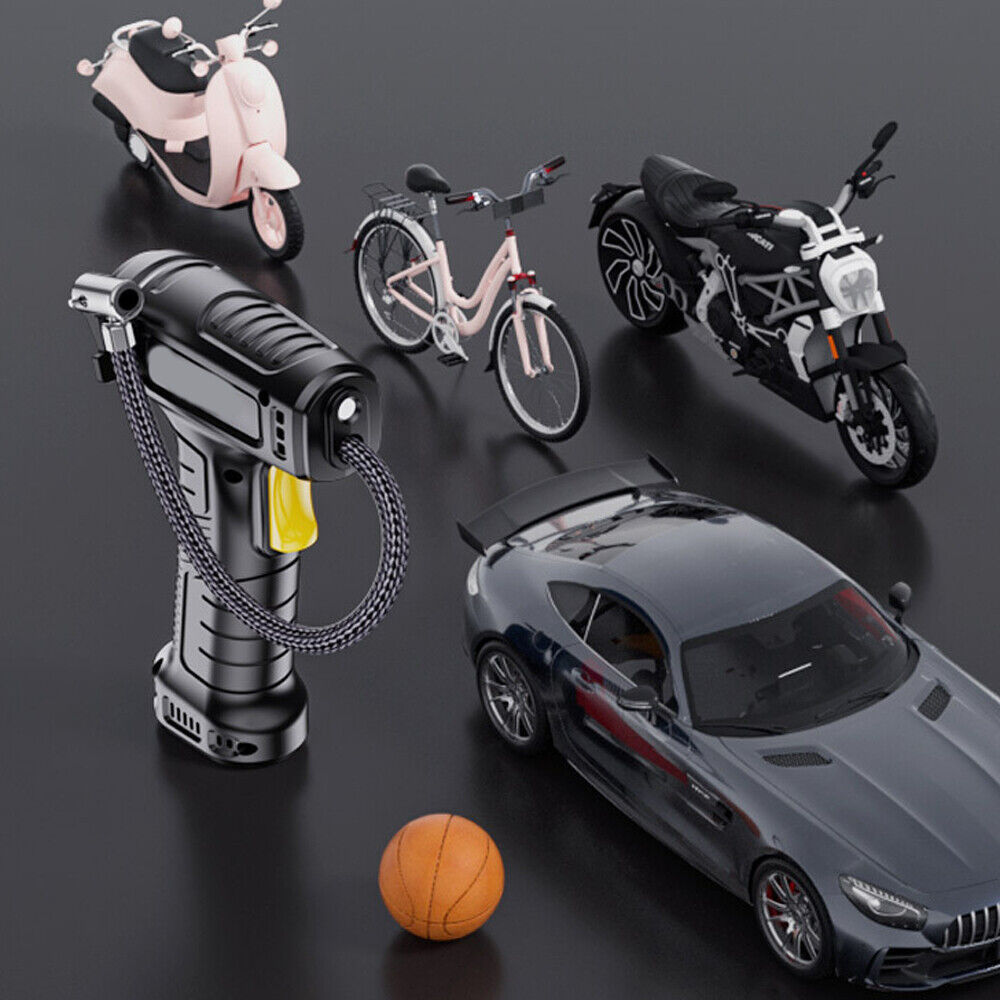 🚗✨ Cordless Digital Car Tyre Inflator – Inflate Anywhere, Anytime! ⏱️🔋