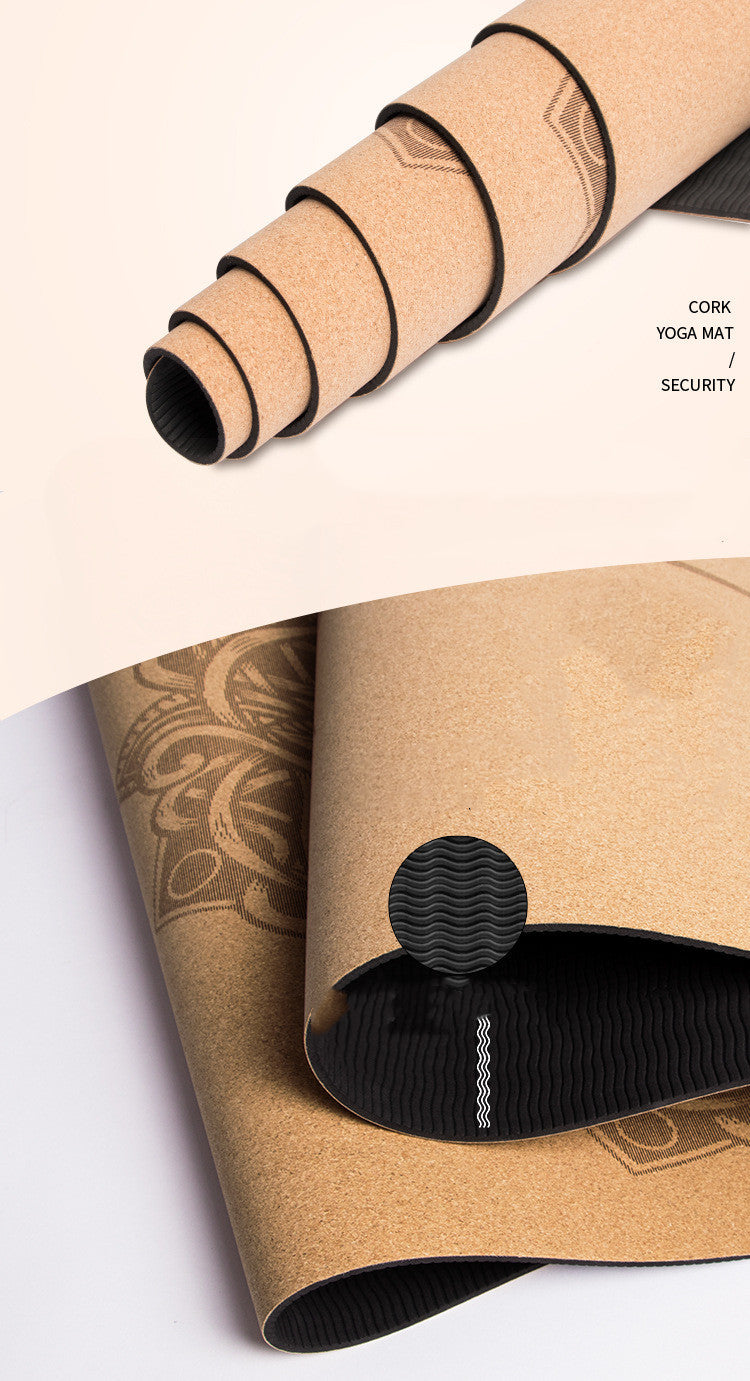 🍃🧘‍♀️ Cork Yoga Mat 🧘‍♂️🍃