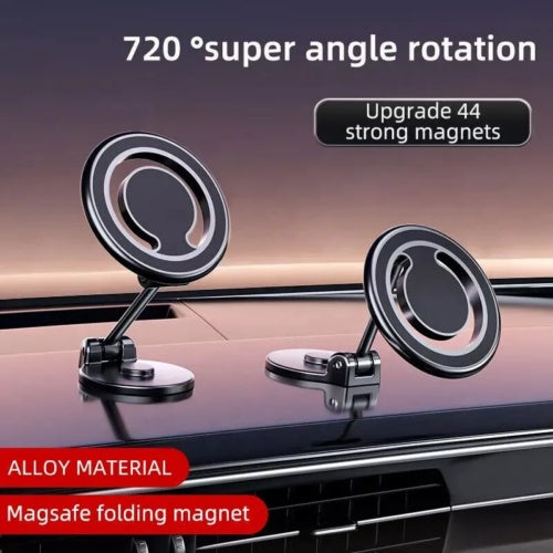 🚗✨ Foldable Magnetic Car Phone Holder 📱🧲