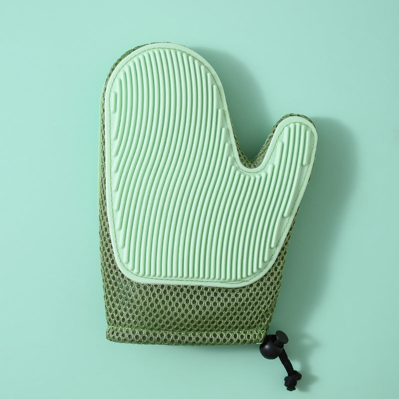 2-in-1 Pet Grooming & Deshedding Gloves