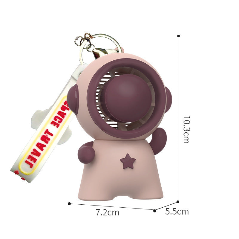 Astronaut Mini USB Fan Handheld Portable Fan with USB Recharge