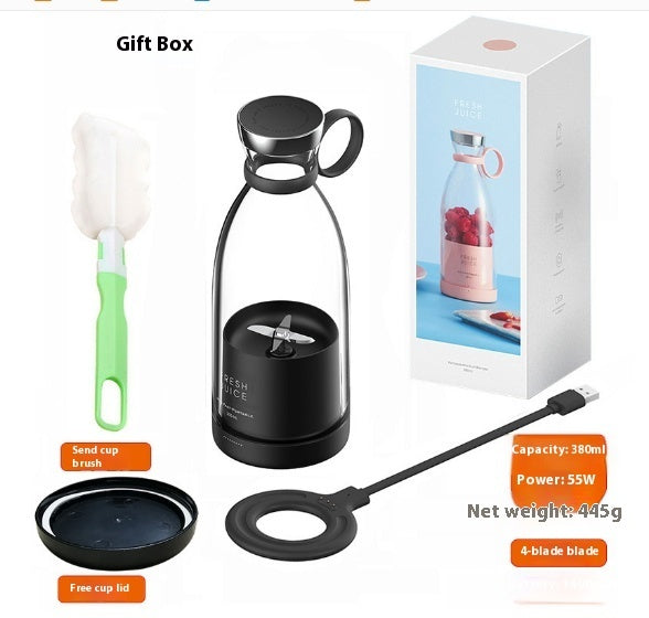 🍹350ML Electric Juicer Blender Mixer⚡ USB Rechargeable Machine🔋 Household Portable Blender Maker Cup🍓 Kitchen Tool Kit🍌 Smoothies On-the-Go🥤 Fresh & Healthy✨ Compact & Powerful💪