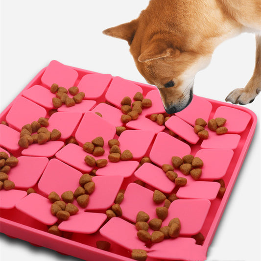 Pet Slow Feeder Lick Pad - Anxiety Relief & Treat Dispenser