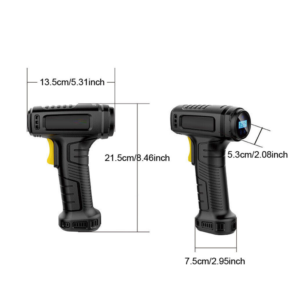 🚗✨ Cordless Digital Car Tyre Inflator – Inflate Anywhere, Anytime! ⏱️🔋