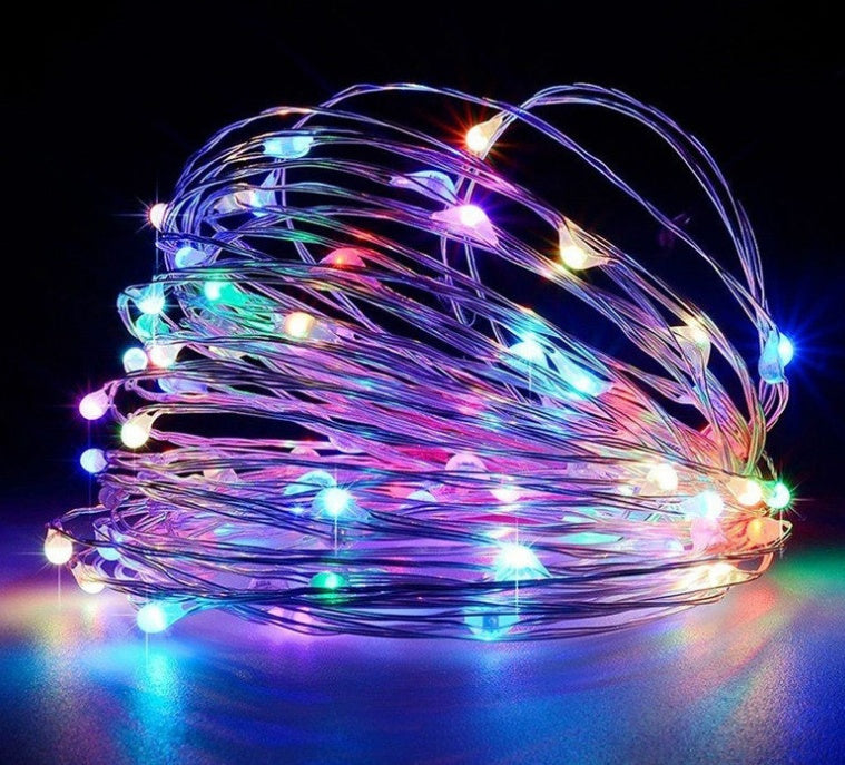 ✨☀️ Solar Powered LED String Lights – Ultra-Bright, Waterproof & Flexible Copper Wire 💡🌟