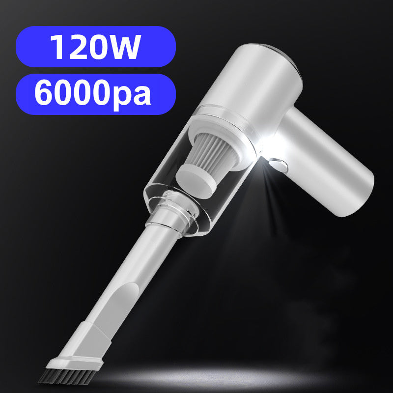 🏠✨ Household Wireless Rechargeable Wet & Dry Mini Vacuum Cleaner 🌀🔋