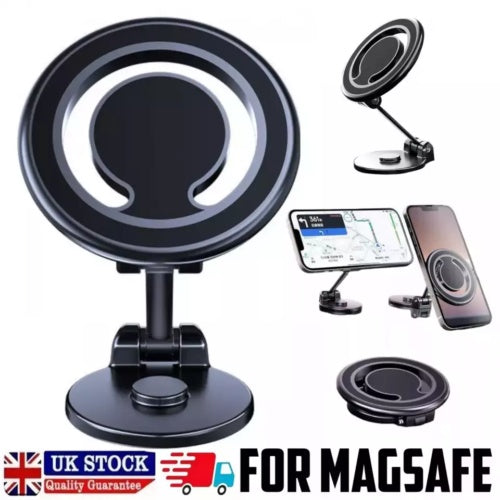 🚗✨ Foldable Magnetic Car Phone Holder 📱🧲