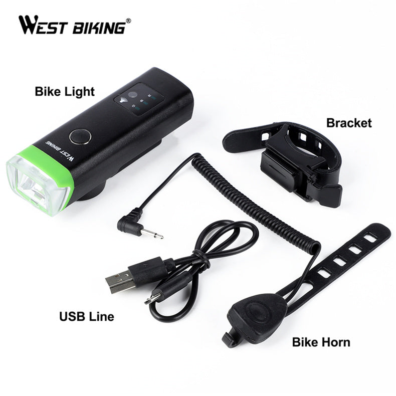 Bicycle headlight sensor light 🚴‍♂️✨🔆 Smart lighting for your bike — safety and comfort combined! 💡🌙 The sensor automatically turns on the lights so you're always visible and confident on the road. 🌟🚦 #Bike #Light #Safety