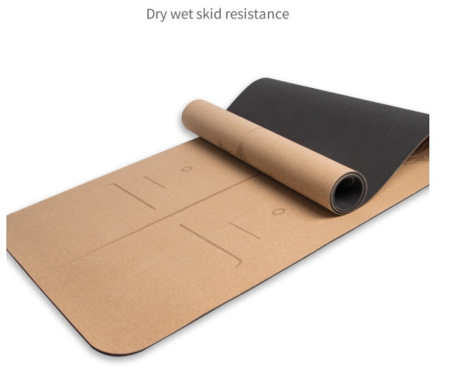 🍃🧘‍♀️ Cork Yoga Mat 🧘‍♂️🍃