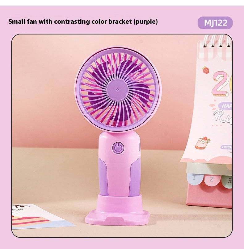 🌸💨 Cute Rechargeable Handheld Mini USB Fan 💨🌸