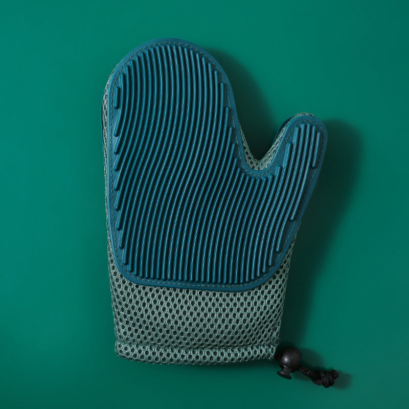 2-in-1 Pet Grooming & Deshedding Gloves