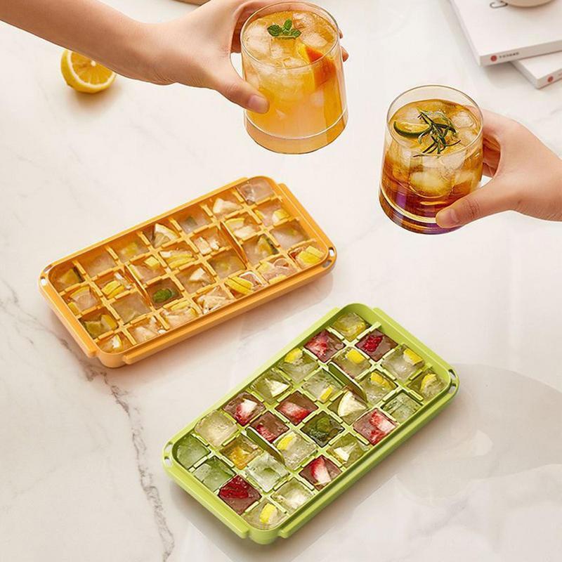 2-in-1 Homemade Ice Cube Maker with Dispenser | 28/56 Grids