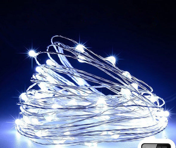 ✨☀️ Solar Powered LED String Lights – Ultra-Bright, Waterproof & Flexible Copper Wire 💡🌟