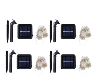 ✨☀️ Solar Powered LED String Lights – Ultra-Bright, Waterproof & Flexible Copper Wire 💡🌟