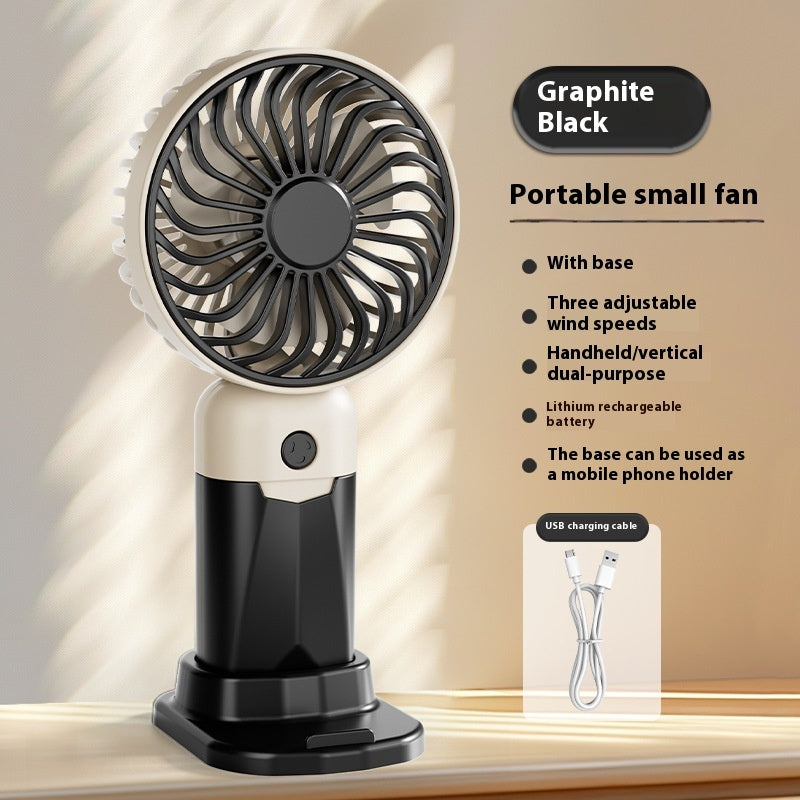 🌸💨 Cute Rechargeable Handheld Mini USB Fan 💨🌸