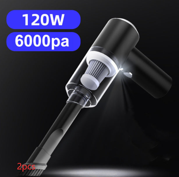 🏠✨ Household Wireless Rechargeable Wet & Dry Mini Vacuum Cleaner 🌀🔋