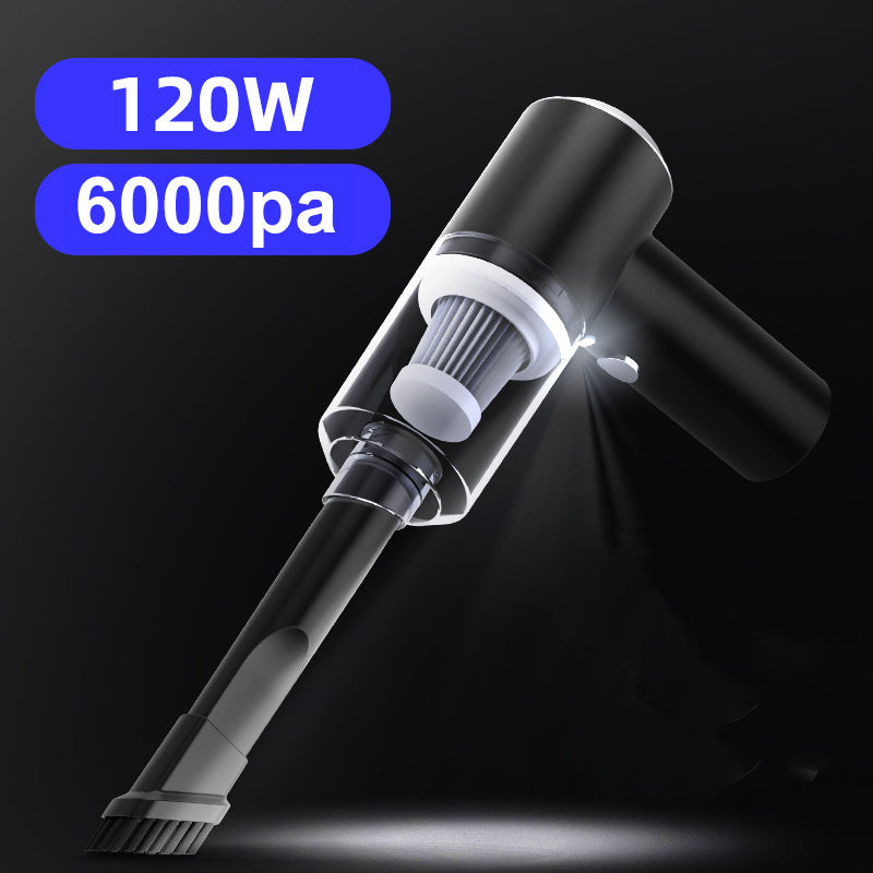 🏠✨ Household Wireless Rechargeable Wet & Dry Mini Vacuum Cleaner 🌀🔋