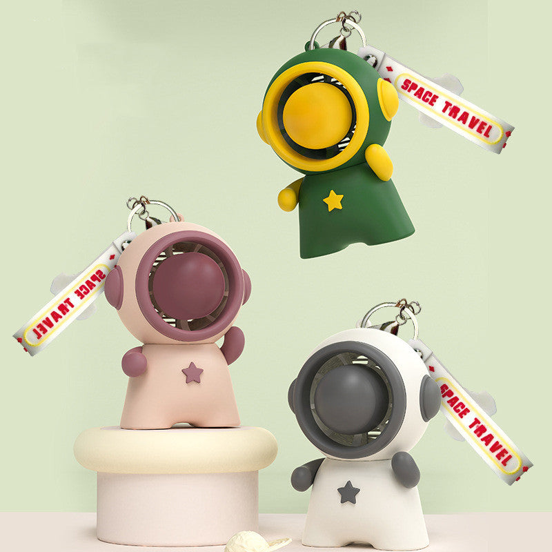 Astronaut Mini USB Fan Handheld Portable Fan with USB Recharge