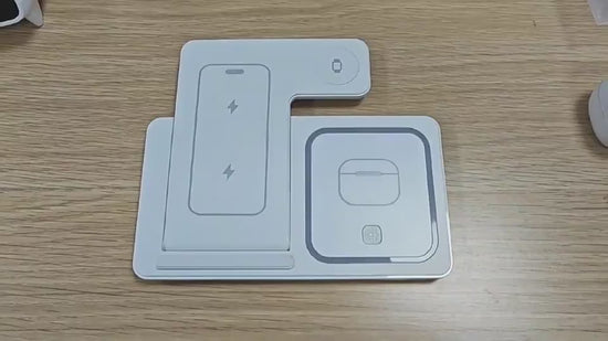 15W 3-in-1 Fast Wireless Charger Stand